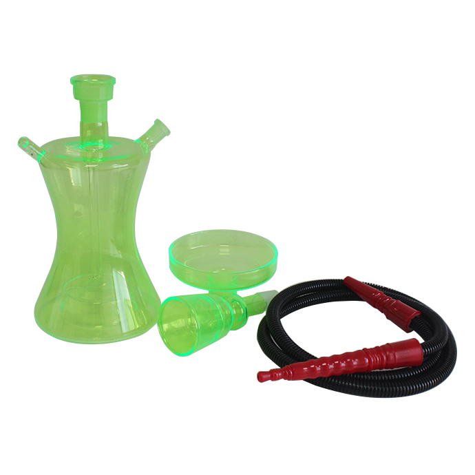 Portable Small Sized All Glass Shisha Hookah With Suitcase Woyu