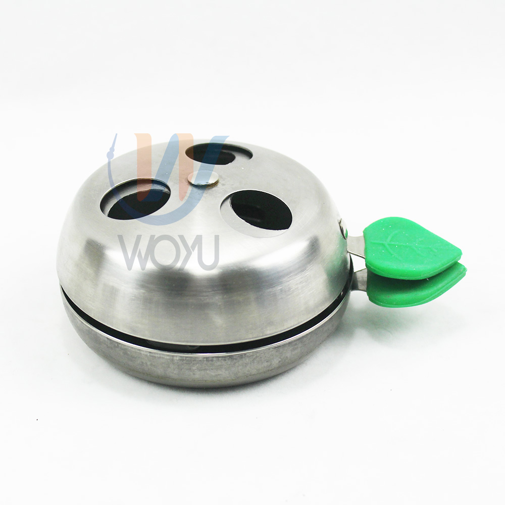 WY-kl018 good quality 304 SS stainless steel shisha accessories coal bowl charcoal holder bowl