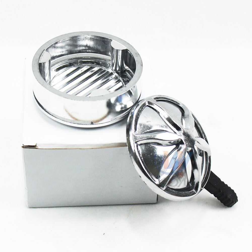 WY-kl008 leave coal holder aluminum shisha hookah narguile coal heating system holder