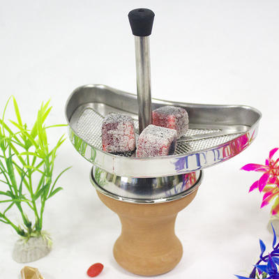 WY-CH003 accessories shisha glass hookah ss stainless steel coal holder