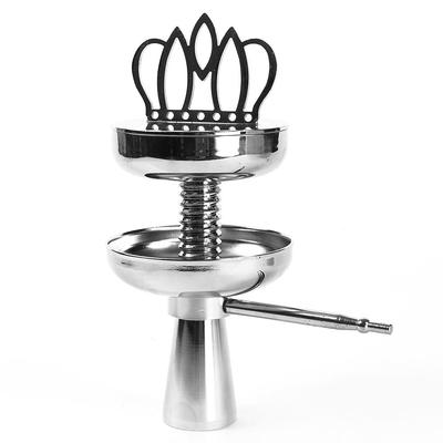 WY-CH007 crown stainless steel good quality coal shisha tobacco charcoal holder