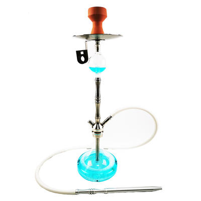 WY- SS05 Single pipe stainless steel hookah high quality shisha with molasses catcher