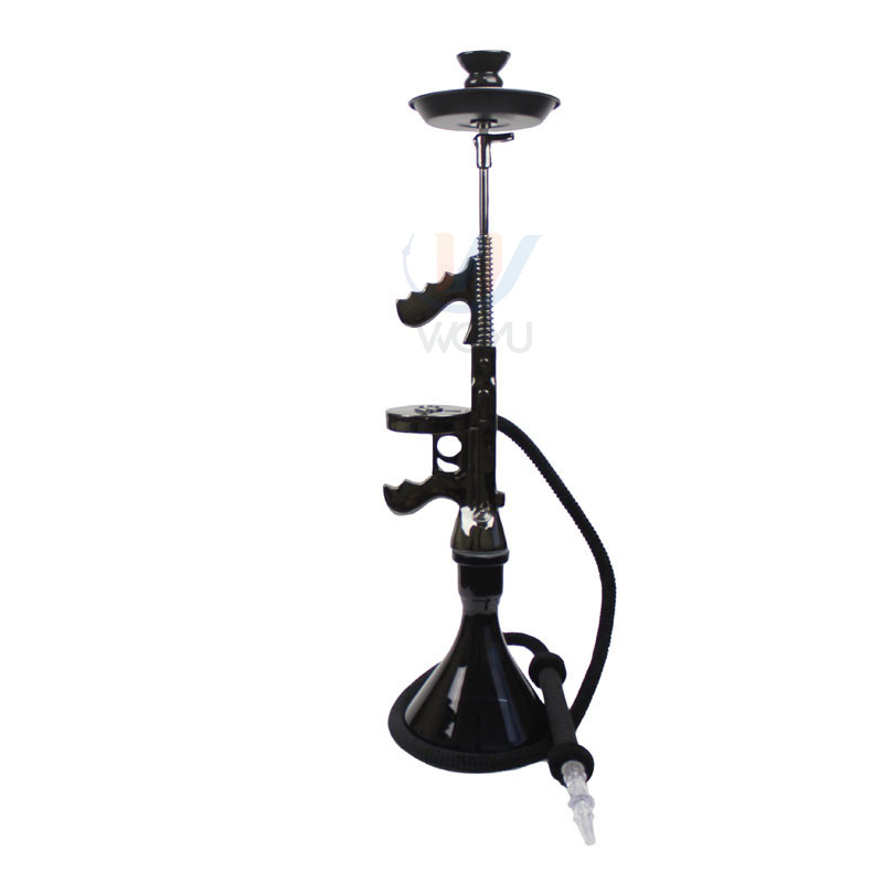 WY-BK47 Gun shaped resin hookah wholesale AK shisha pot