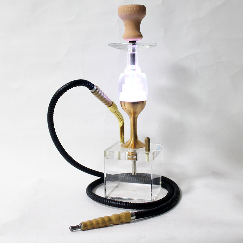 WY-AC03 small nargile winebowl hookah light shisha bongo smoke for bar