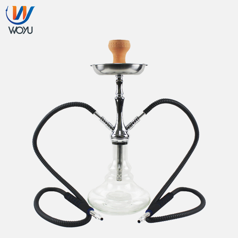 58cm Zinc Alloy Glass Shisha