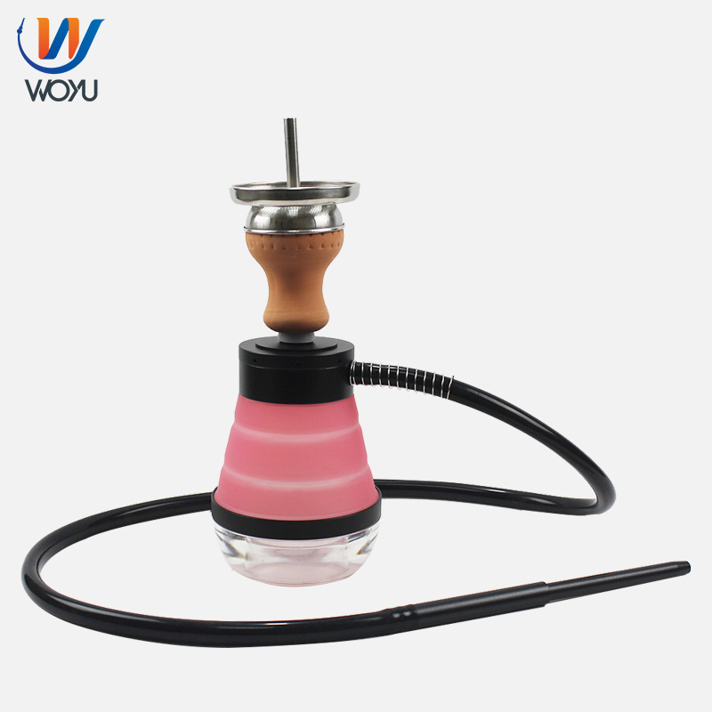 27cm Retractable Silicone Portable Shisha